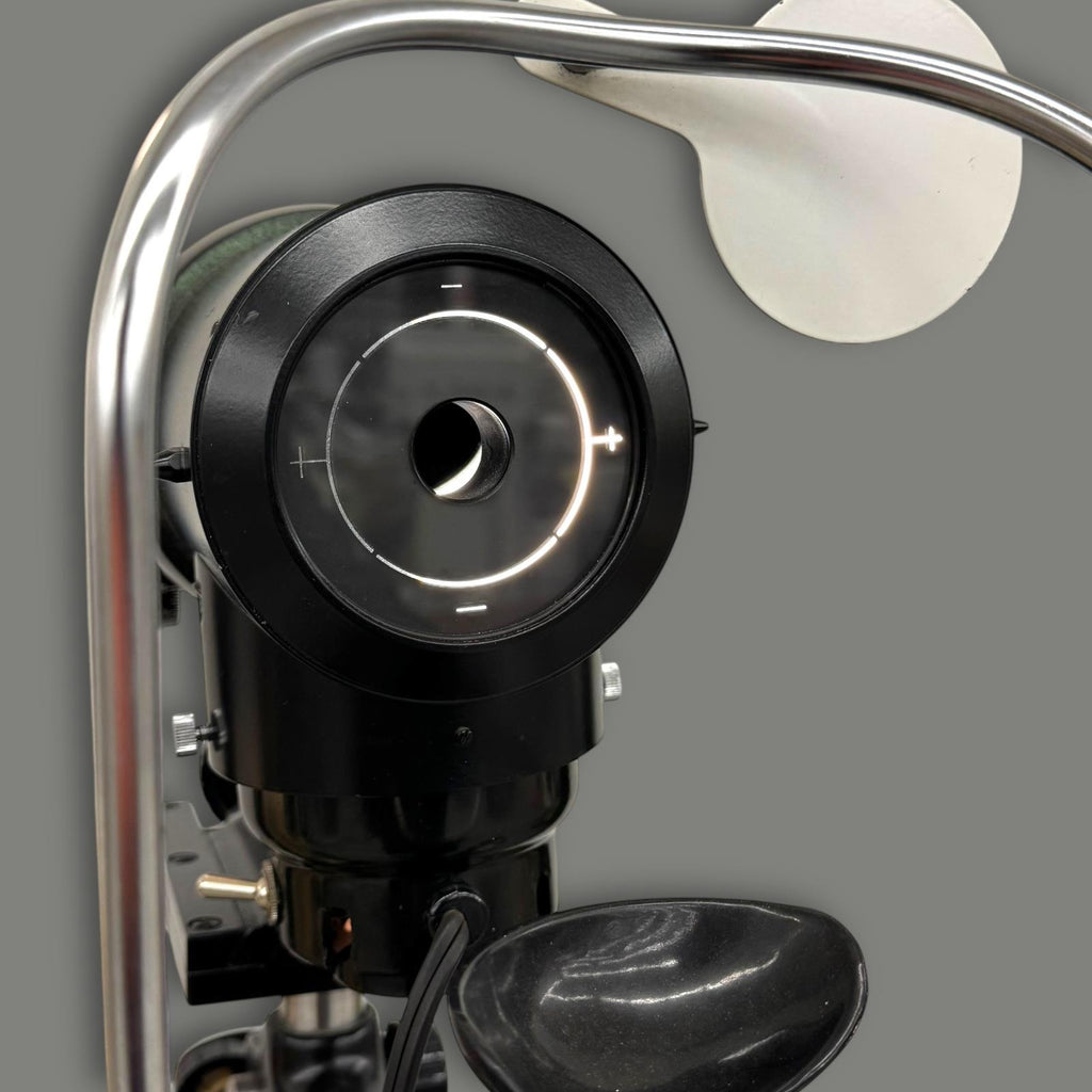 Boom-Mounted Carl Zeiss Slit Lamp and Bausch & Lomb 71-21-35 Keratometer