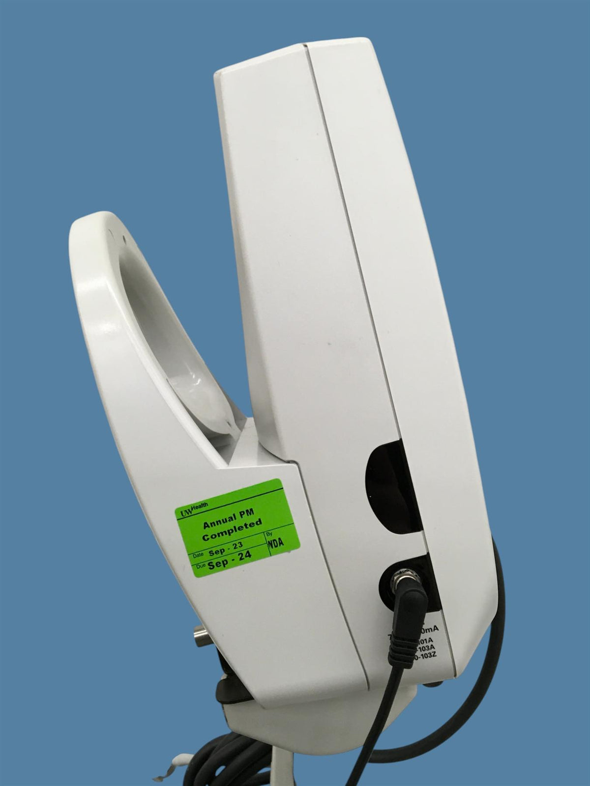Welch Allyn Spot Vital Signs 4200B Patient Monitor w/ Cart & Power Supply