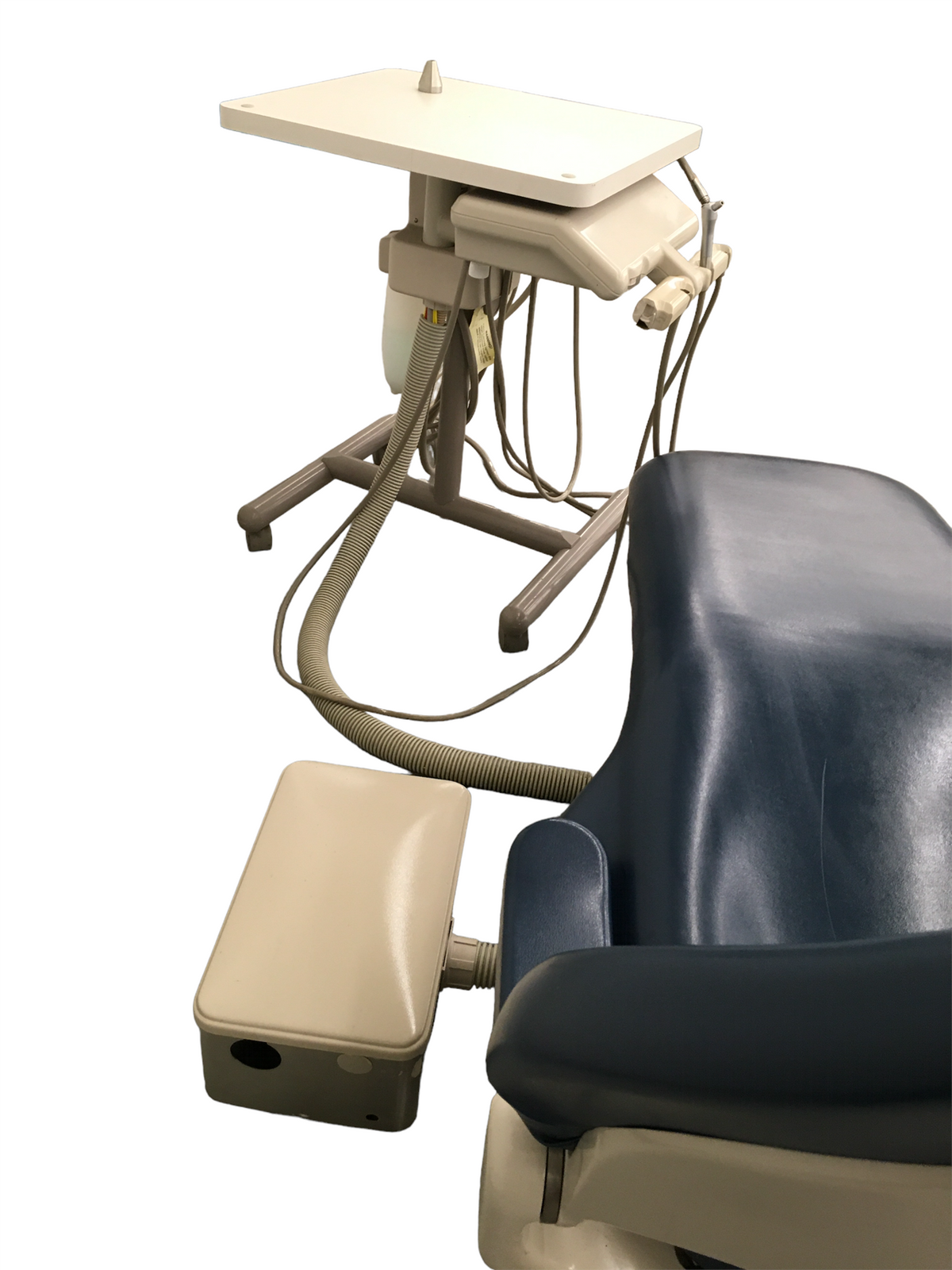 Adec 1040 dental chair w/ Adec Cascade 2671 Duo Cart Delivery System