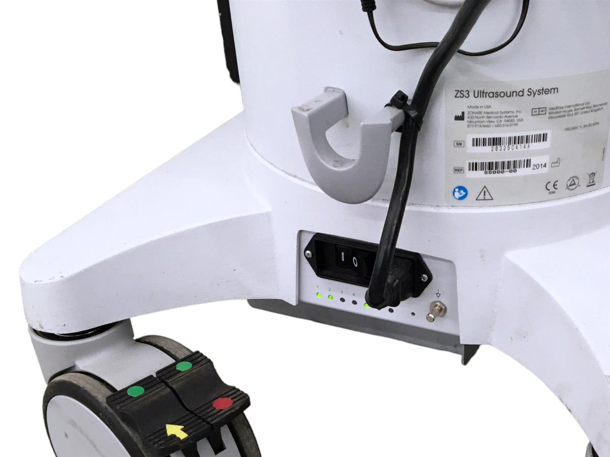 Zonare Mindray ZS3 Ultrasound System 88000-00