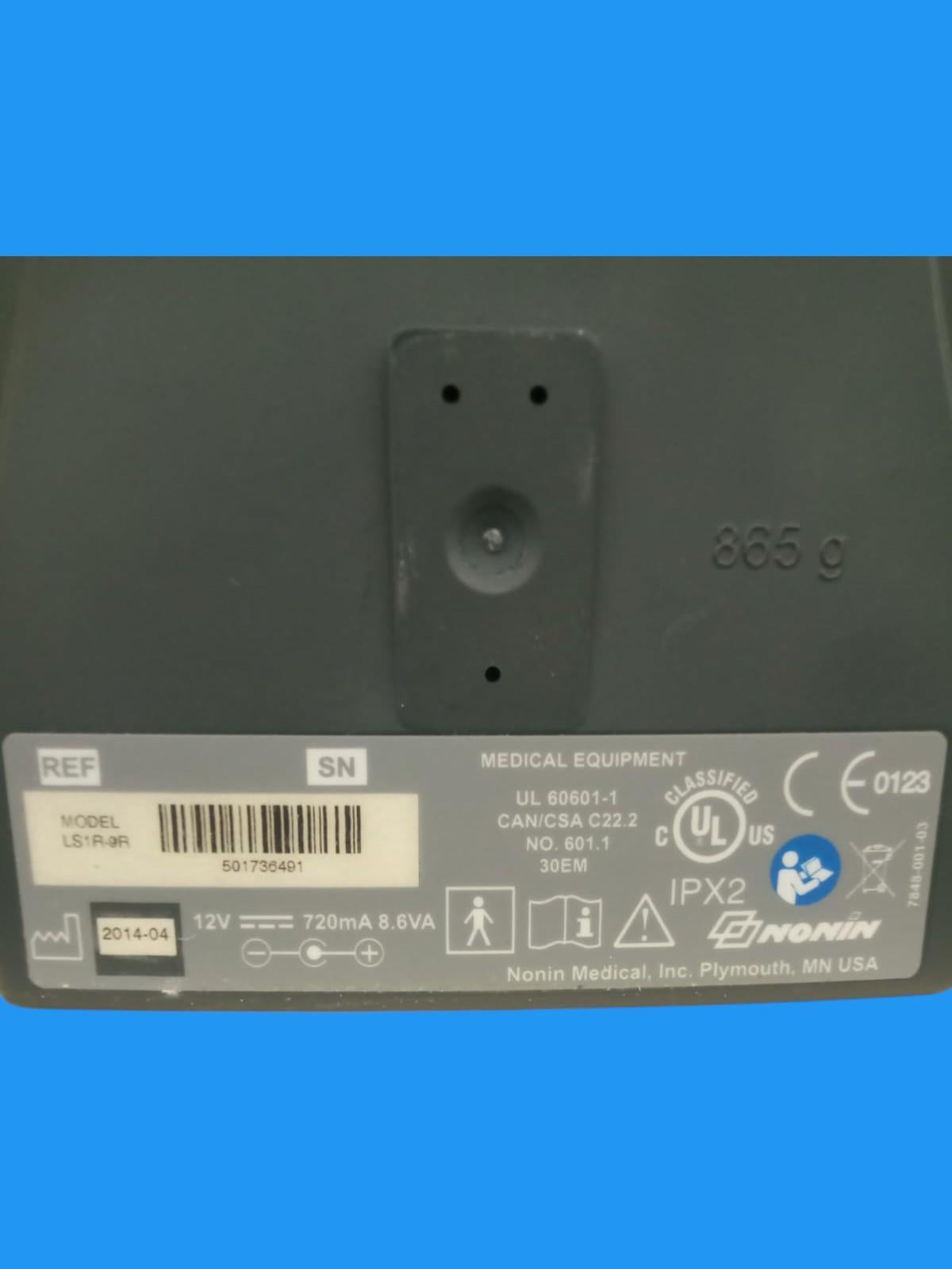 Nonin Resp-Sense LS1R-9R Capnograph Respiratory Monitor
