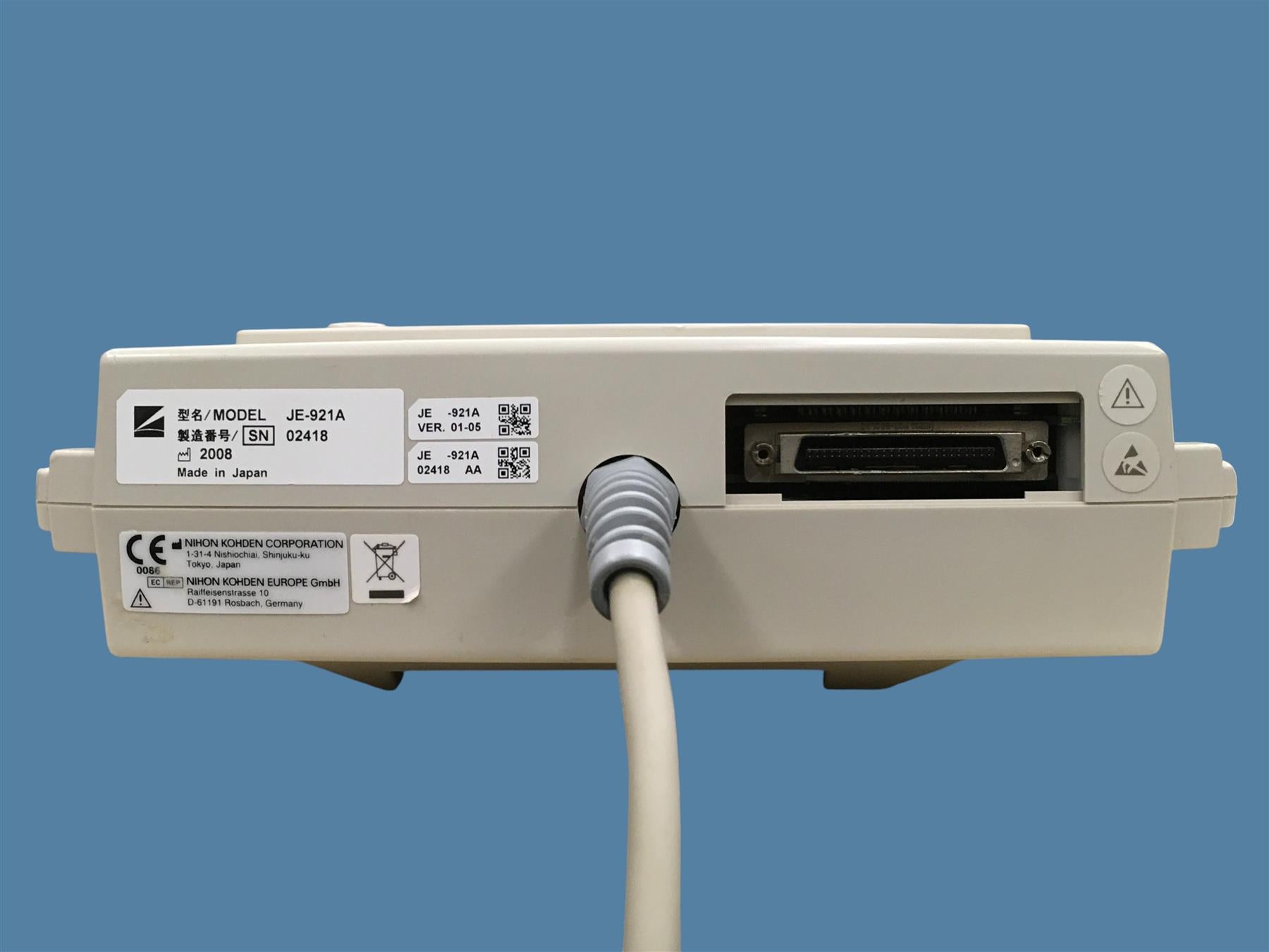 Nihon Kohden JE-921A Neurofax EEG Amplifier / Electrode Junction Box (2008)