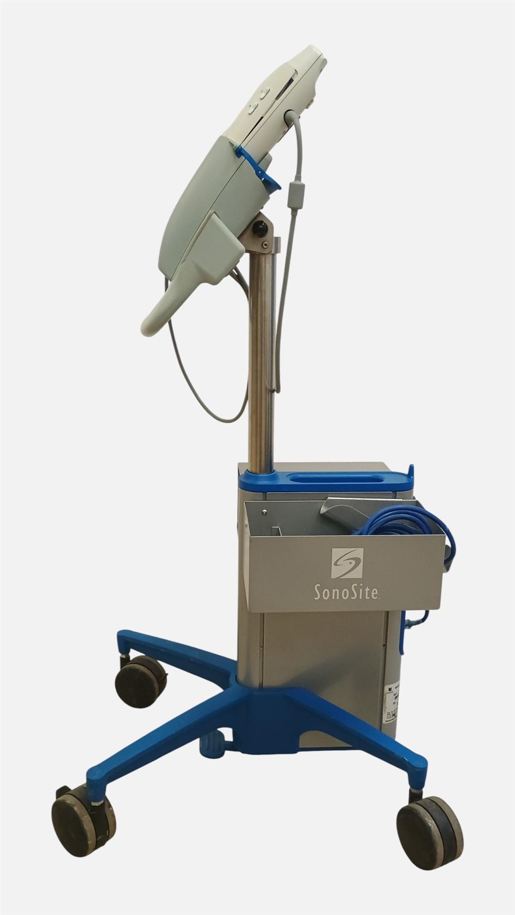 SonoSite 180 Plus Portable Ultrasound System w/ L38/10-5 Probe & Power Cart READ