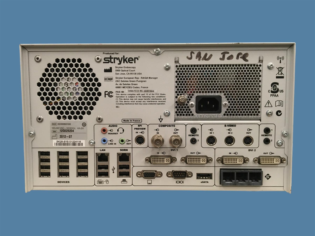 Stryker SDC3 HD Information Management System/Digital Capture Unit