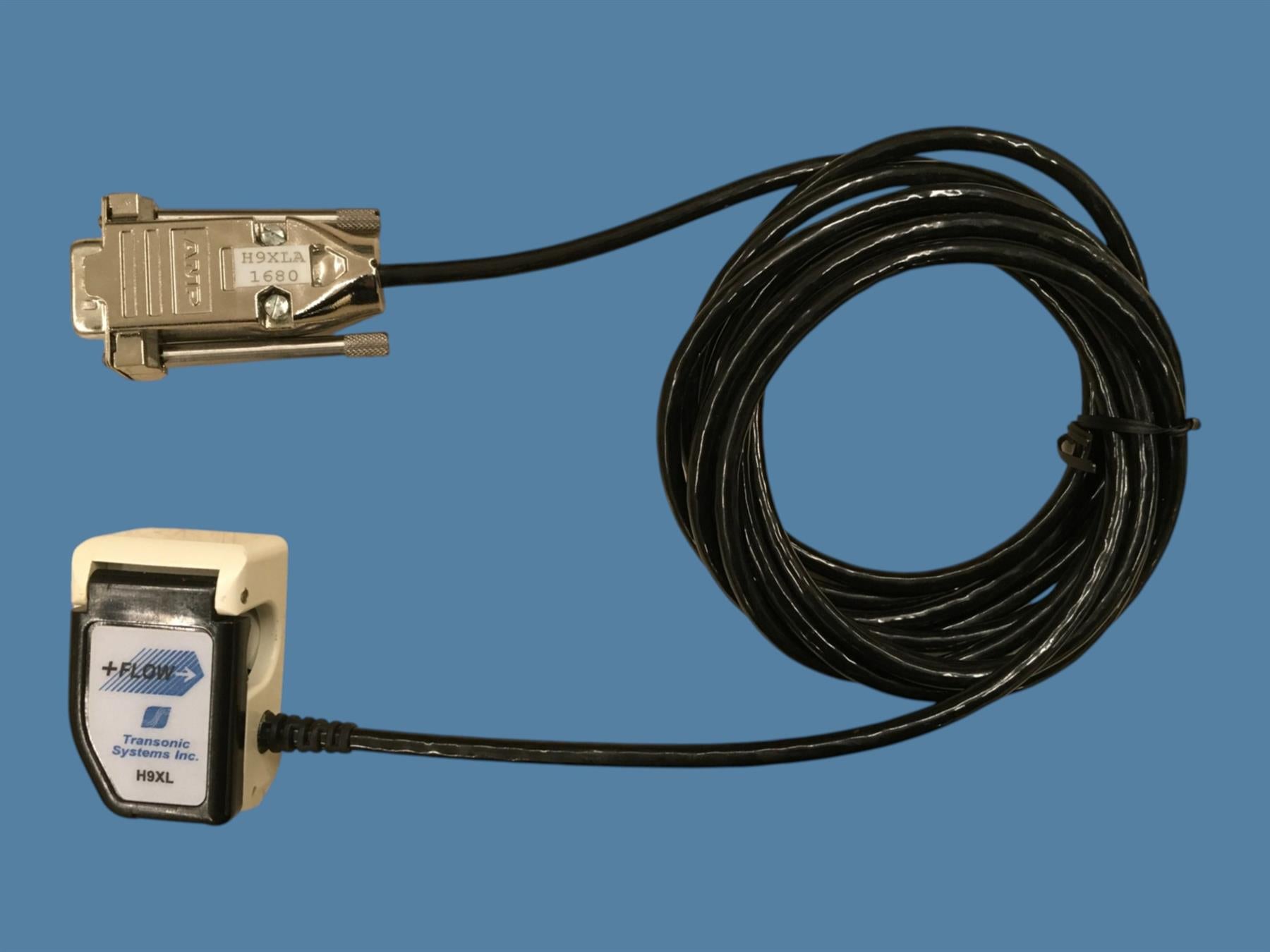 Transonic Systems H9XLA Clamp-On Tubing Flowsensor H9XL 3/8" Flowmeter SN 1680