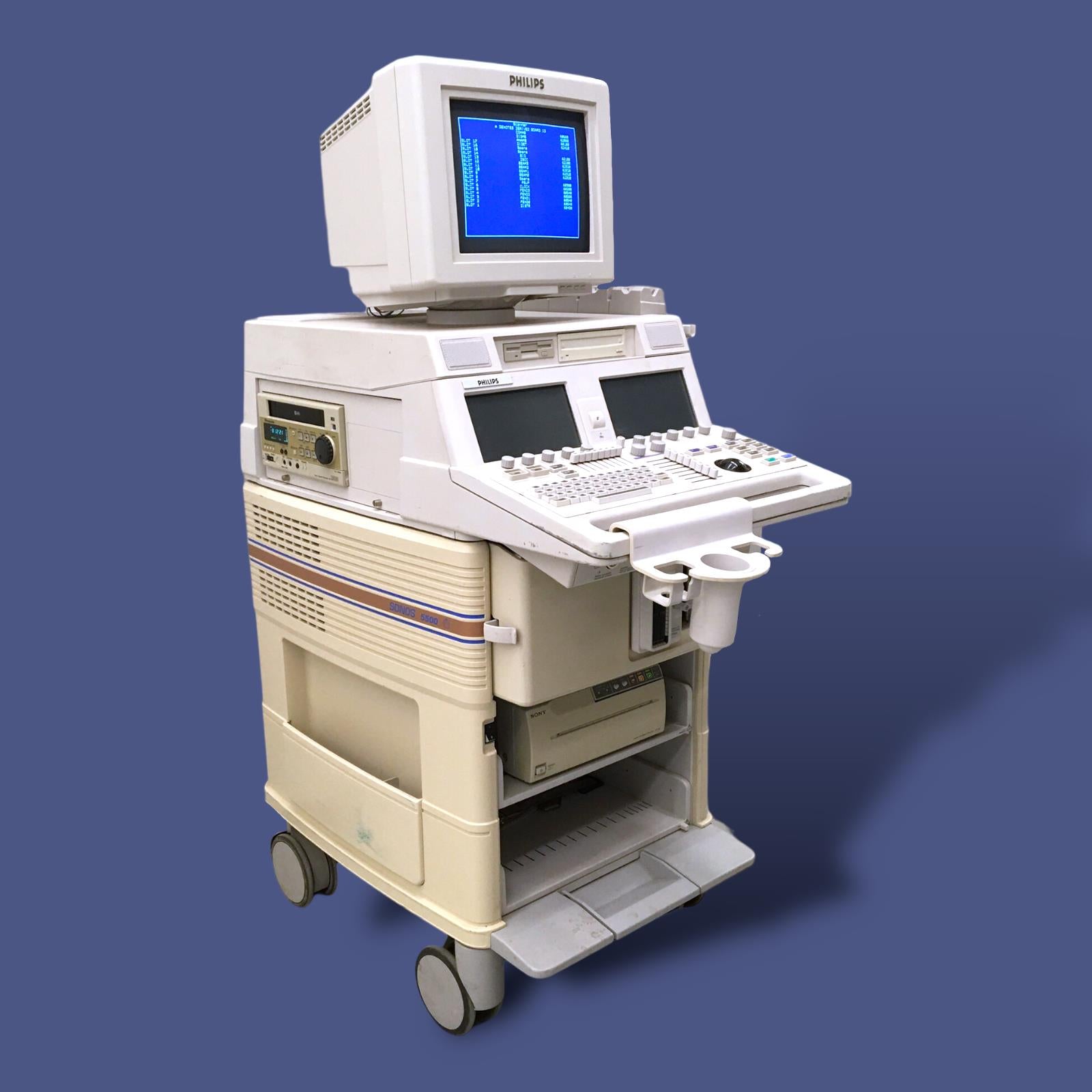 Philips Sonos 5500 M2424A Ultrasound System