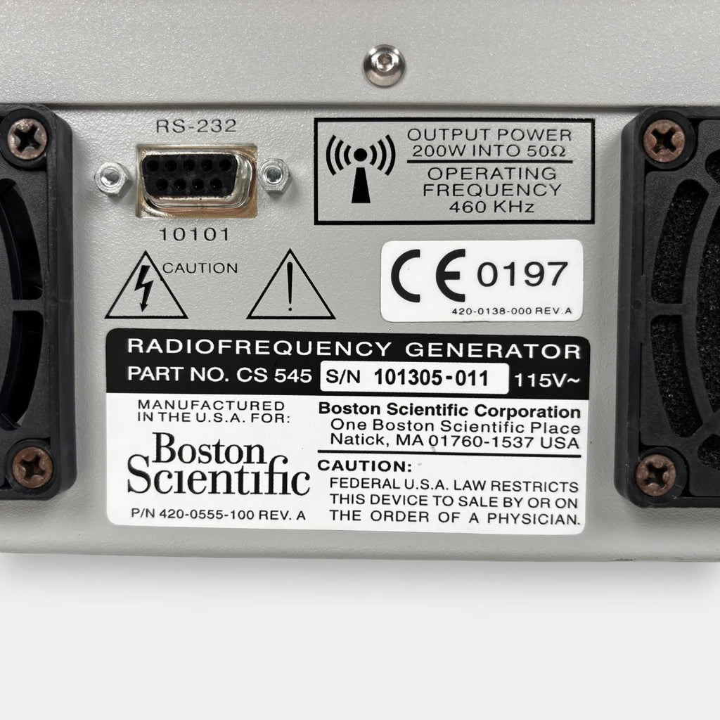Boston Scientific Radiofrequency Generator RF 3000 26-220