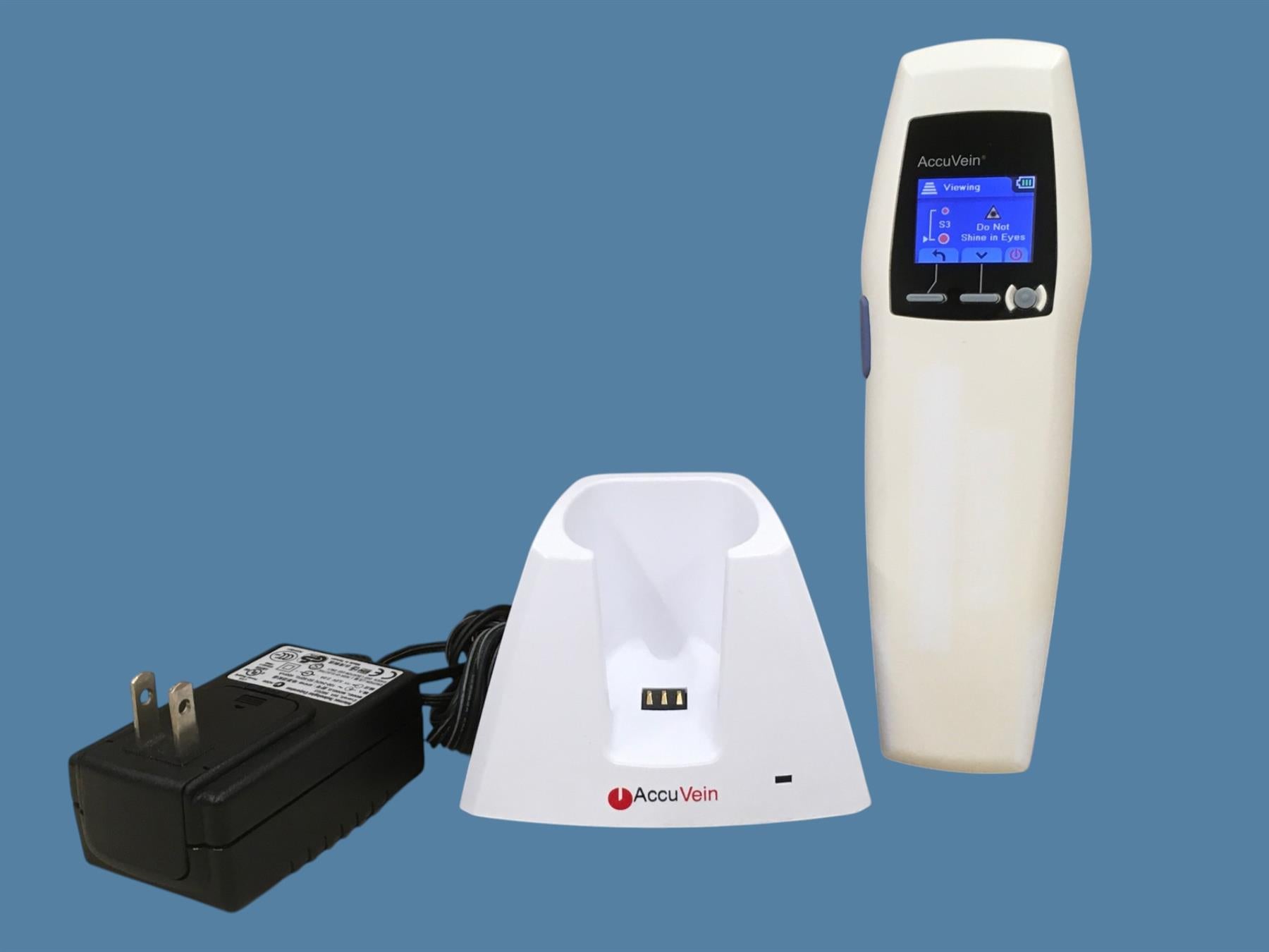 AccuVein AV300 Portable Vein Visualization System w/ Charging Dock (Tested)