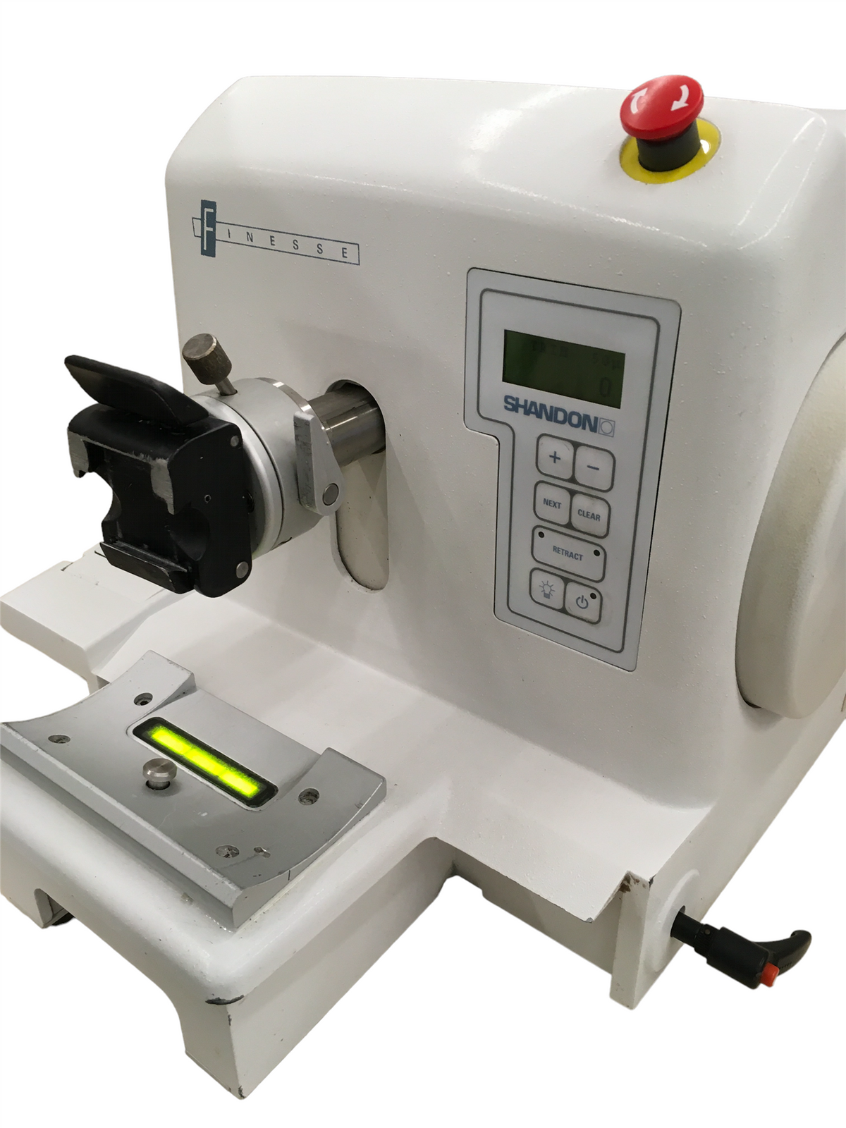 Thermo Shandon Finesse E Laboratory Microtome 77500112 Issue 7 (No Blade Holder)