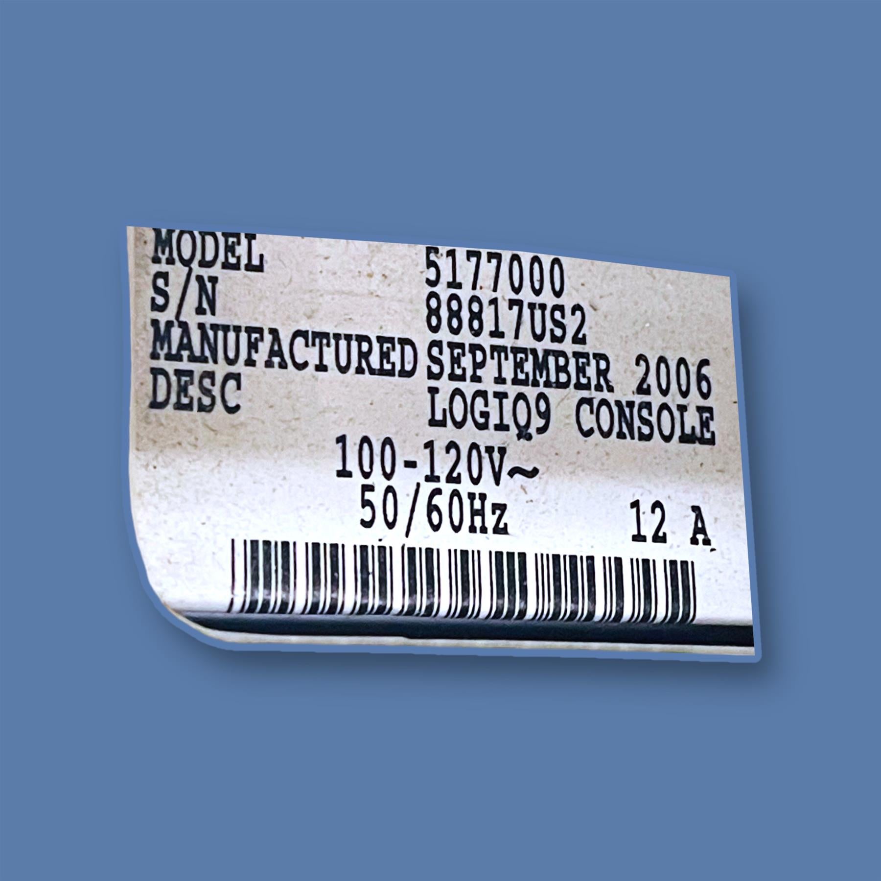 General Electric GE Ultrasound Logiq 9 w/ License 5177000