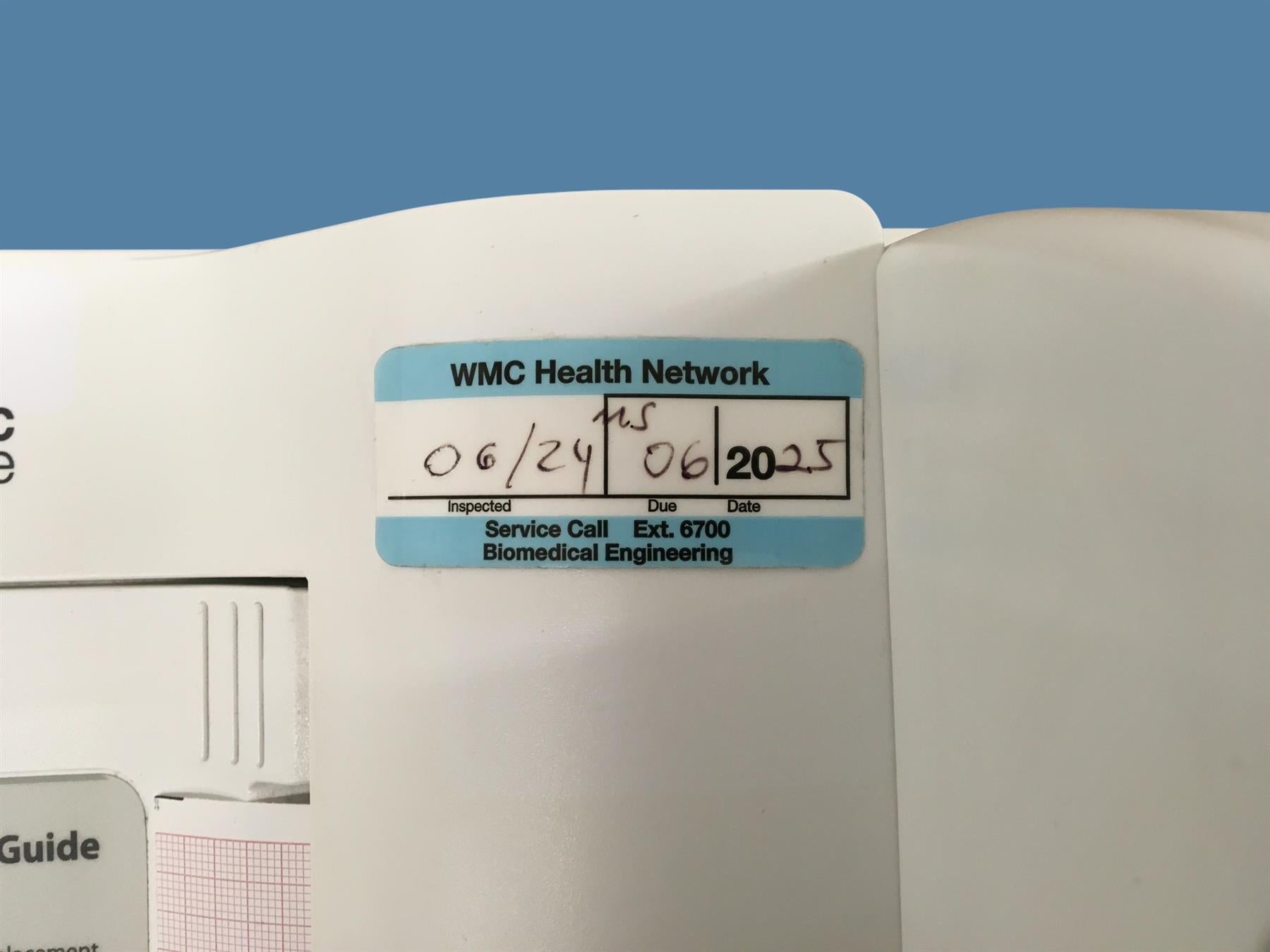 Cardiac Science Burdick 8300 ECG w/ Stand, Power Supply & 12-Lead Patient Cable
