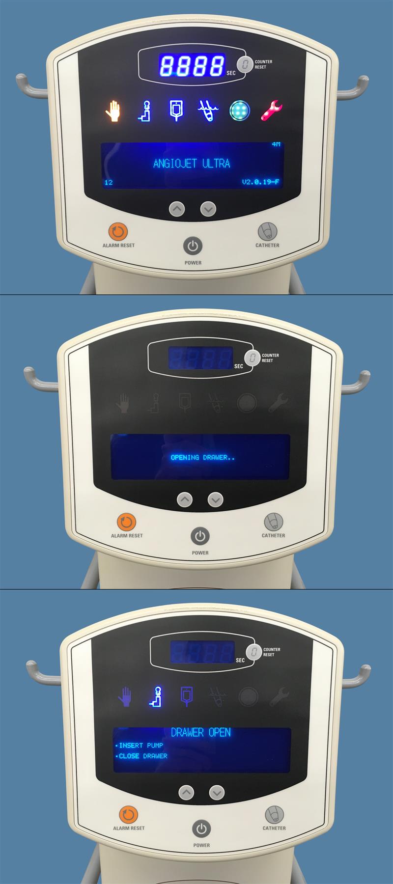 Bayer AngioJet Ultra Thrombectomy System Console 5000A w/ Footswitch (2015)