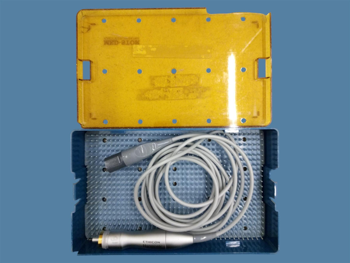 Ethicon HP054 Harmonic Scalpel Handpiece w/ Sterilization Tray