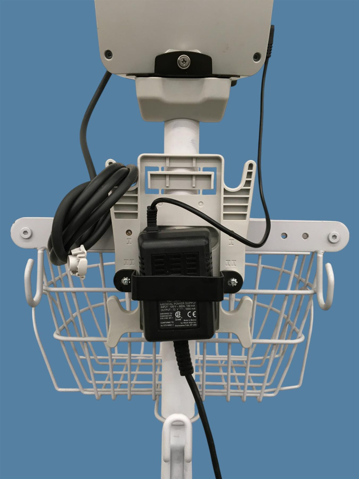 Welch Allyn Spot Vital Signs 42N0B Patient Monitor w/ Cart & Power Supply