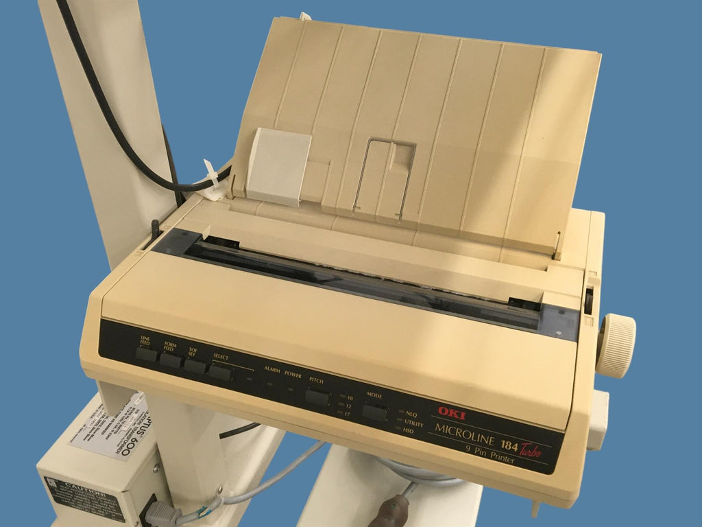 Capintec Captus 600 Thyroid Uptake System Rev. 1.09 w/ Cart, Collimator, Printer
