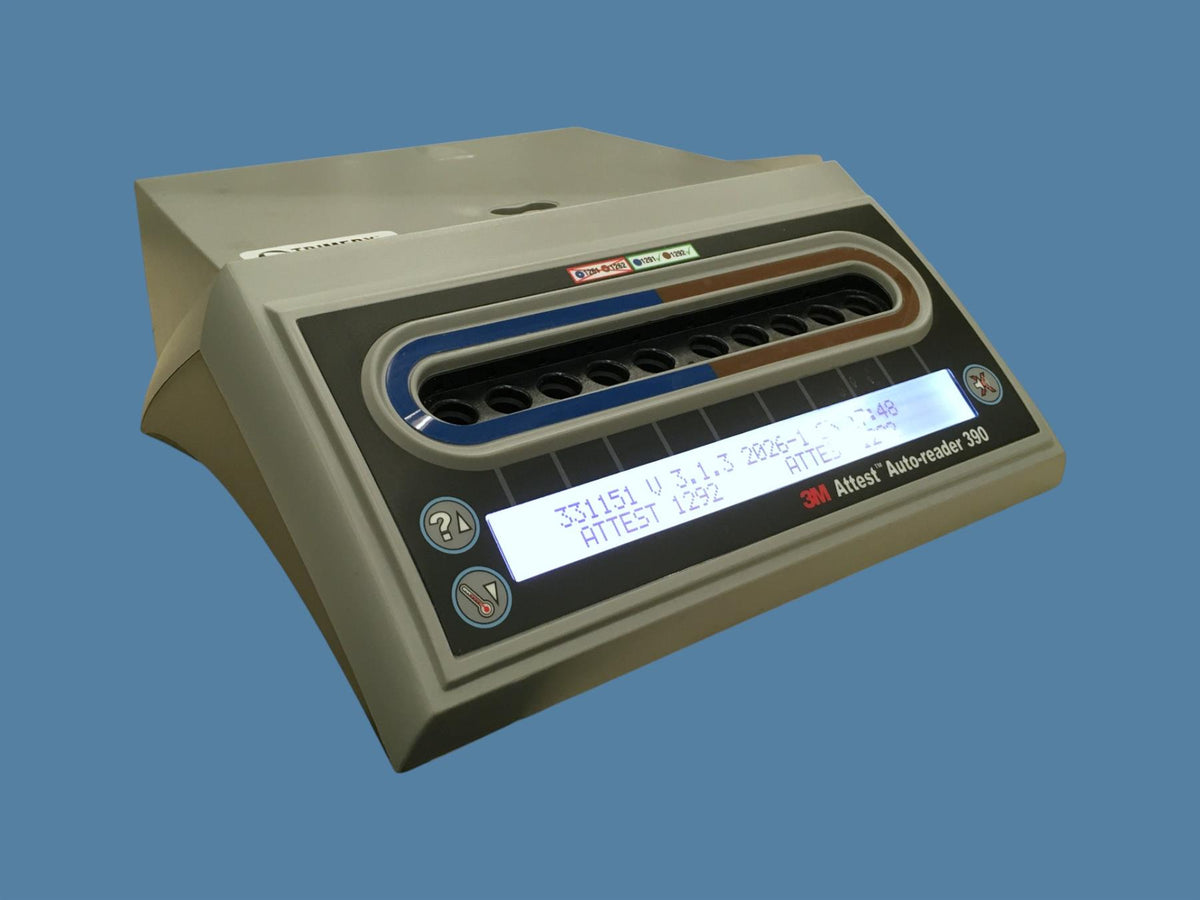 3M Attest Auto-Reader 390 Sterilization Incubator v3.1.3 w/ Power Supply (2020)