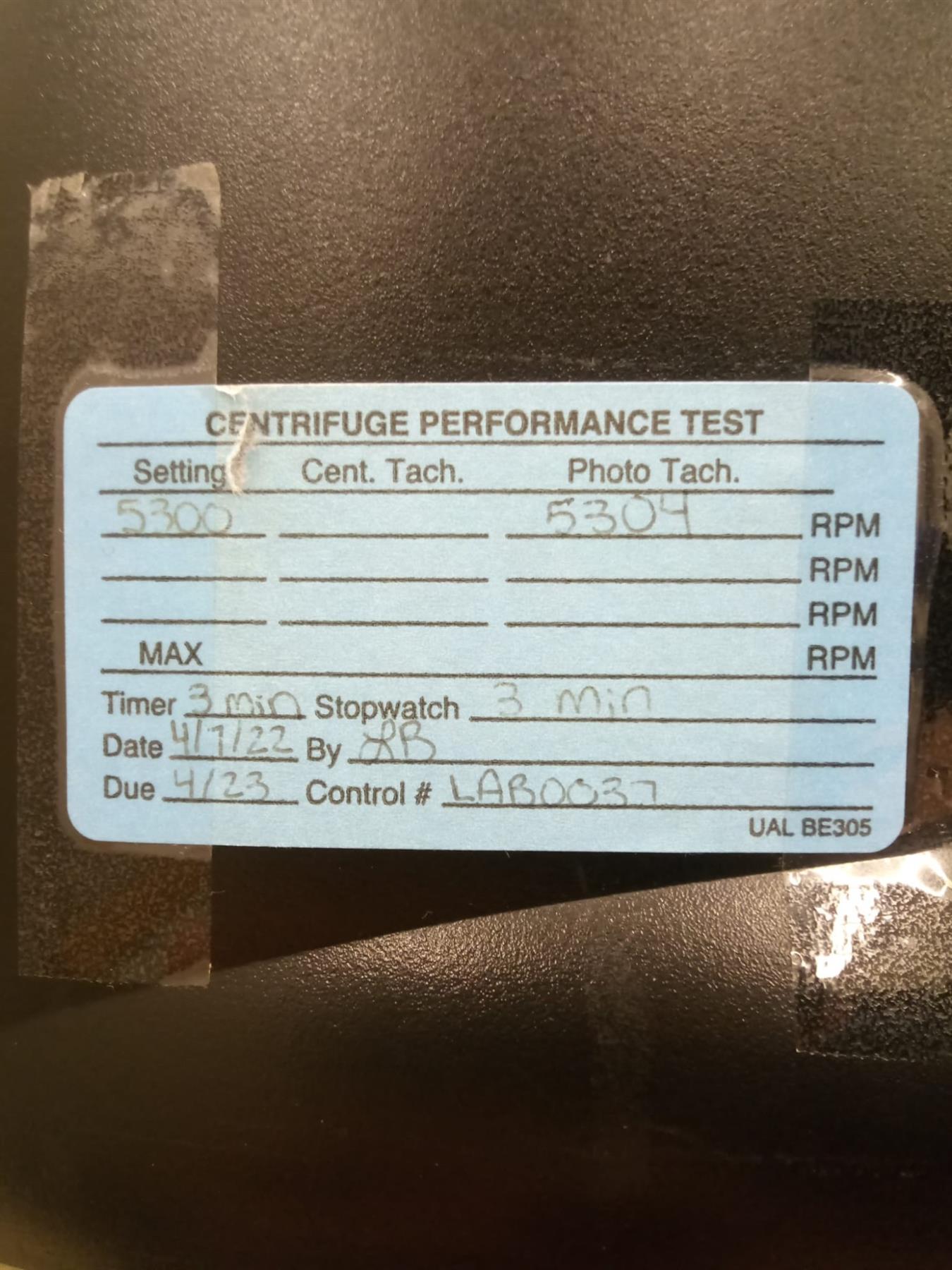 Drucker Diagnostics DASH Apex-6 Compact Stat Centrifuge (2019)