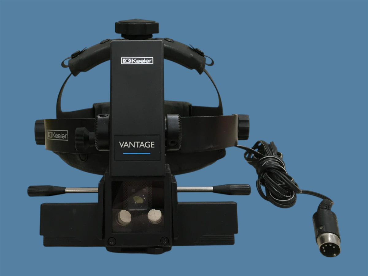Keeler Vantage 1202-P-6106 Indirect Binocular Ophthalmoscope Headset, No Charger