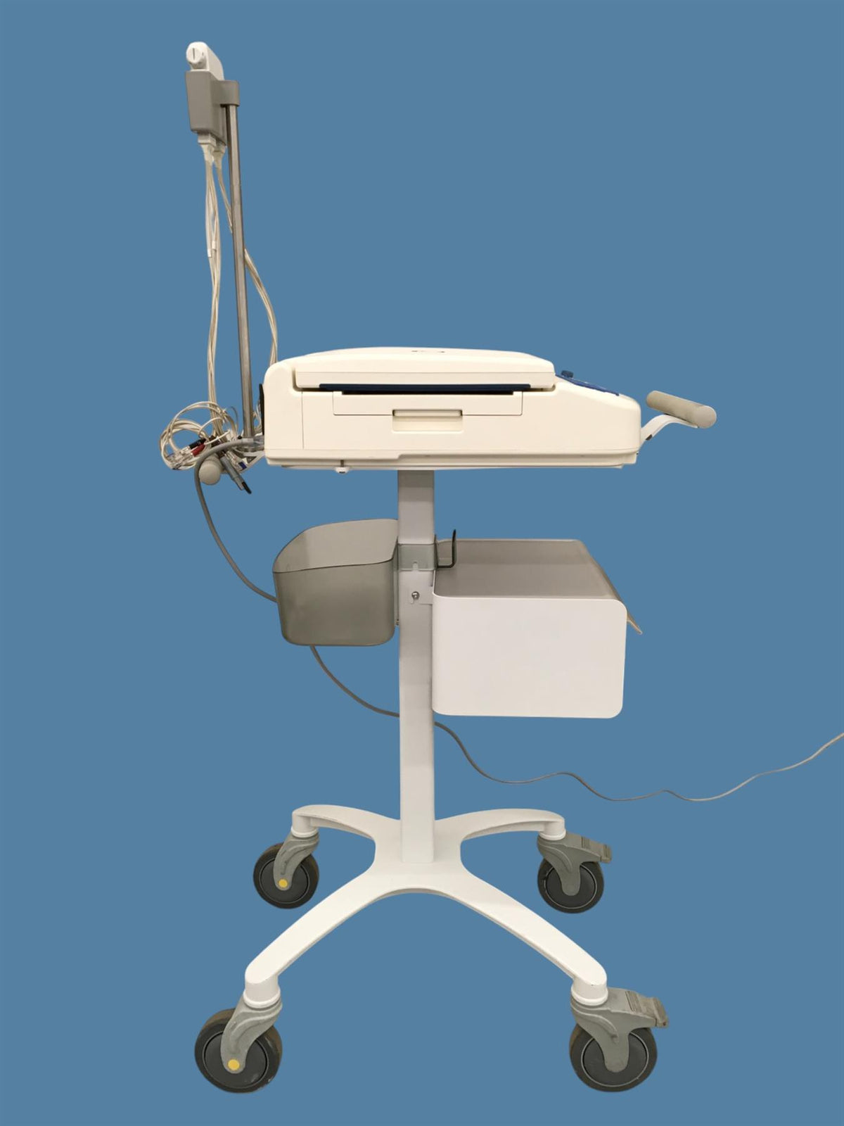 Mortara ELI 350 Electrocardiograph w/ Cart & WAM Module/Leads