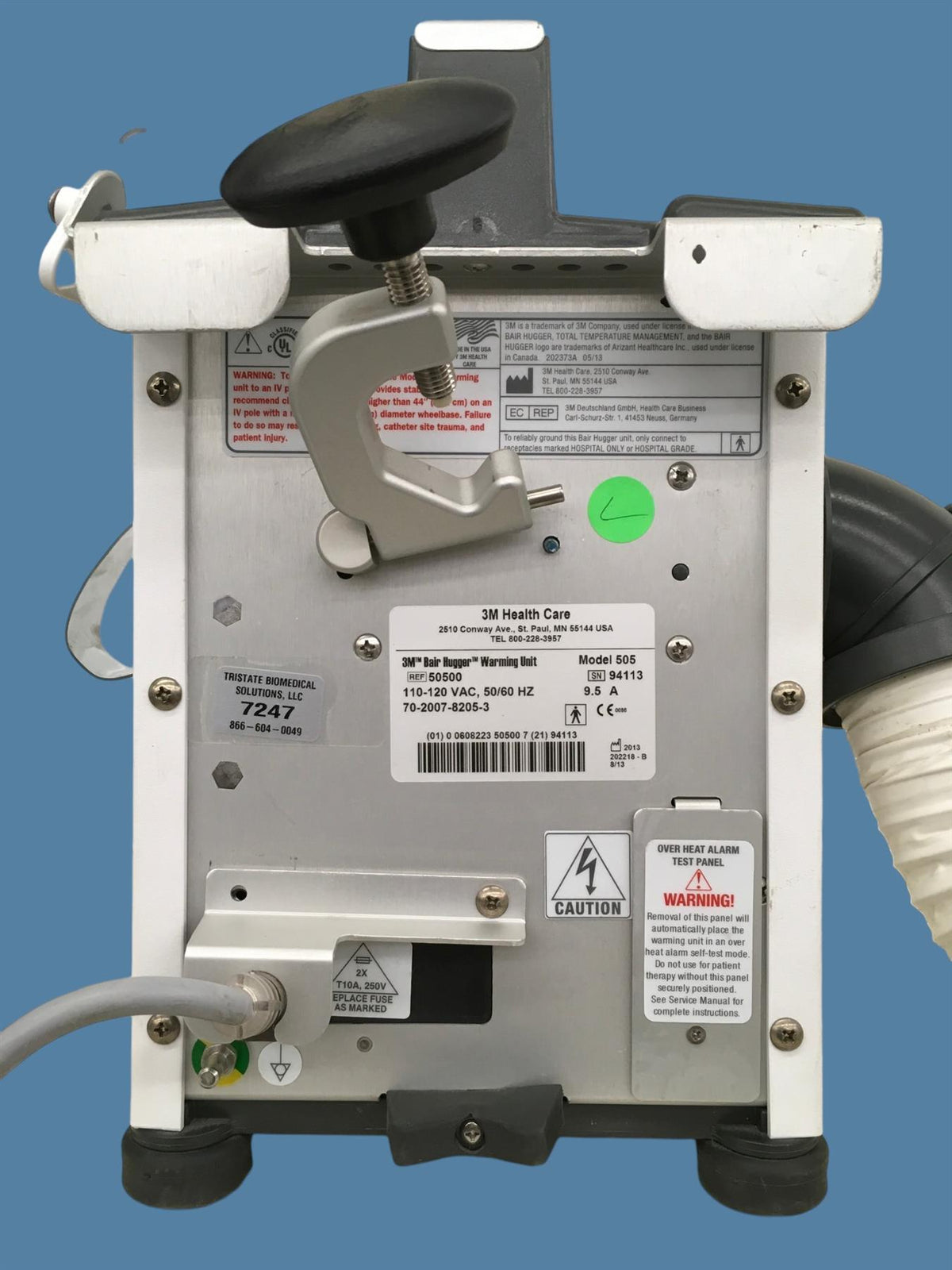 3M Bair Hugger Model 505 Patient Warming System w/ Hose (READ)