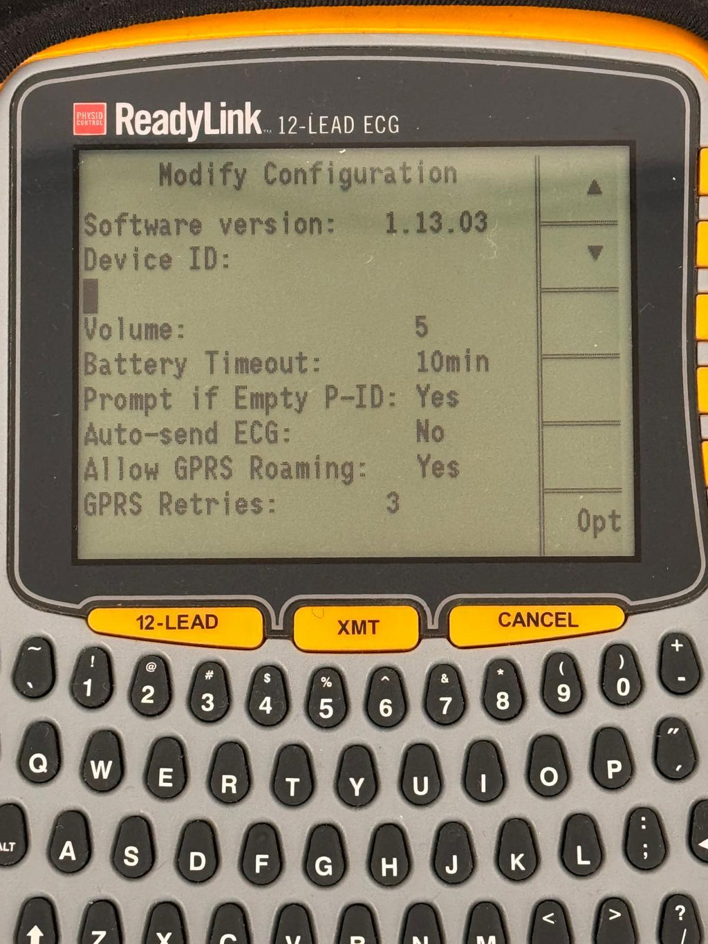 Physio-Control ReadyLink 12-lead portable ECG REF 34000-032-1000