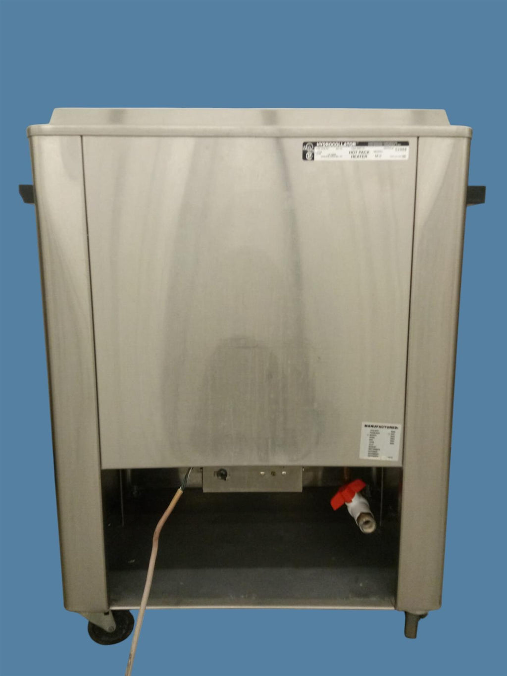 Chattanooga Model M-2 Hydrocollator Hot Pack Heater w/ Rack