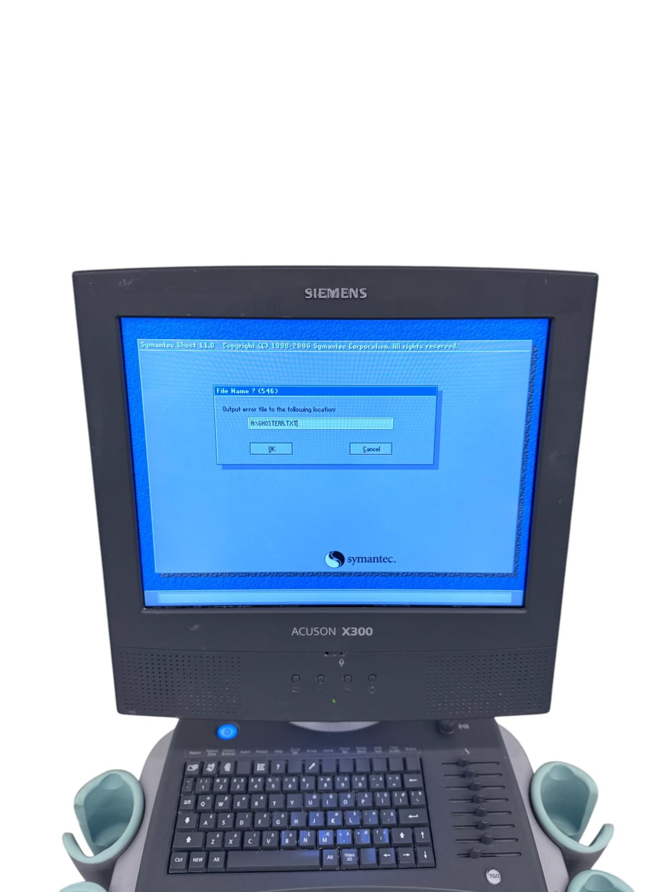 Siemens Acuson X300 Ultrasound Machine For Parts Machine