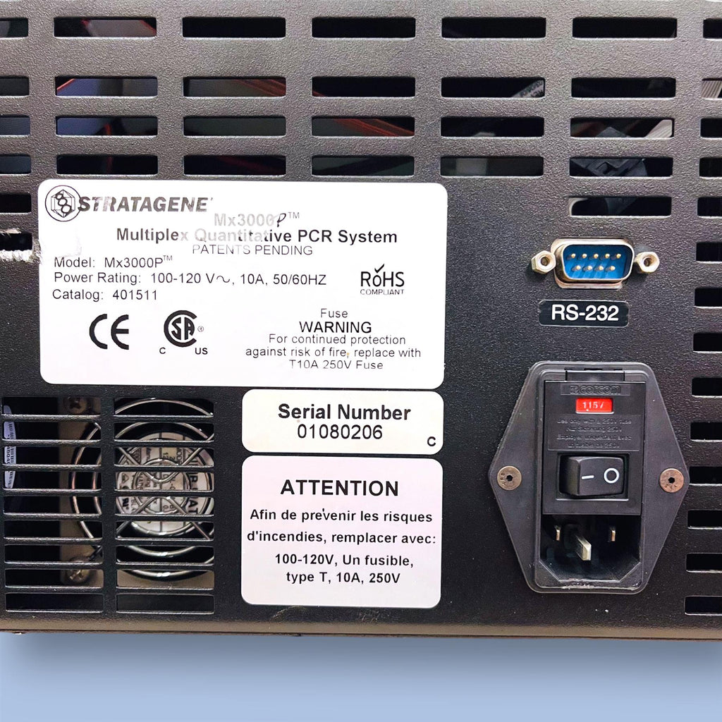 Stratagene Multiplex Quantitative PCR System Mx3000P 401511