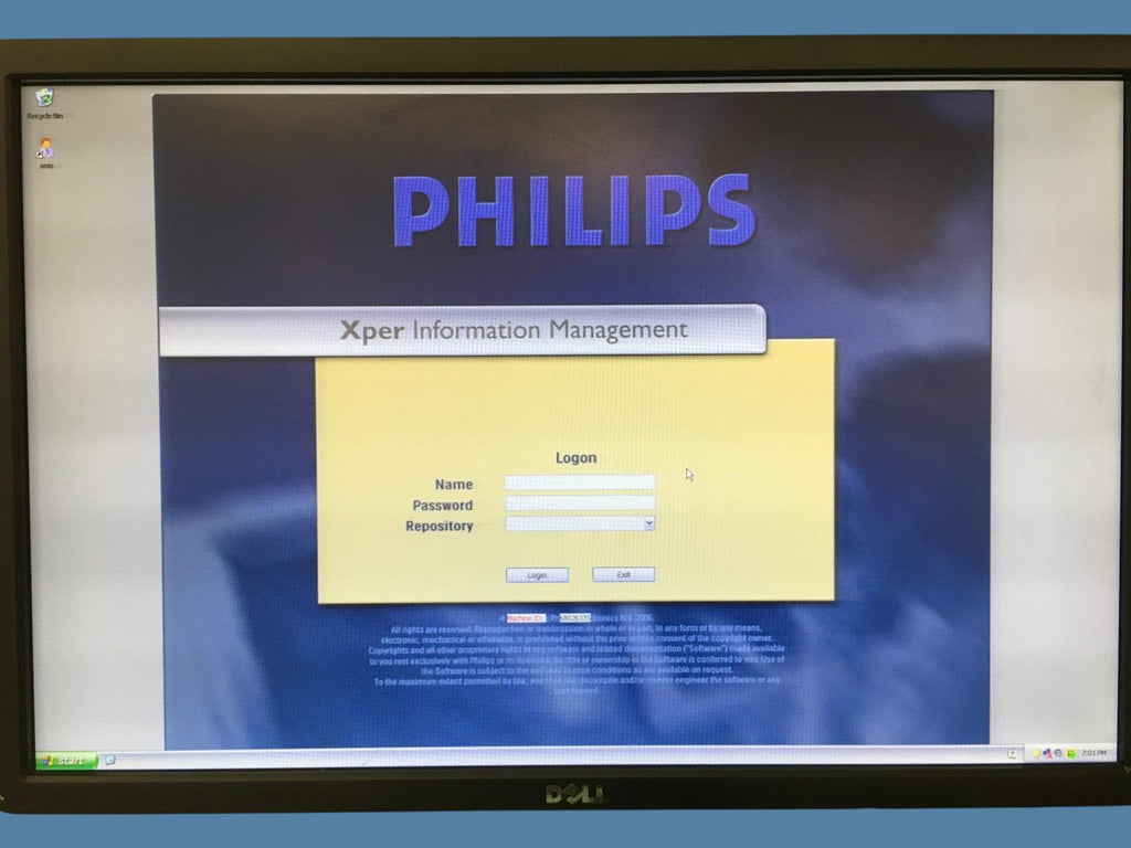 Philips Xper Patient Care Console PC Elite 4522 300 34931 N-XPCCELITE
