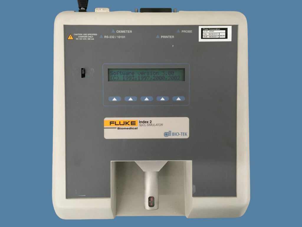 Fluke Biomedical Index 2 SpO2 Simulator INDEX-2XLFE [No Adapter]