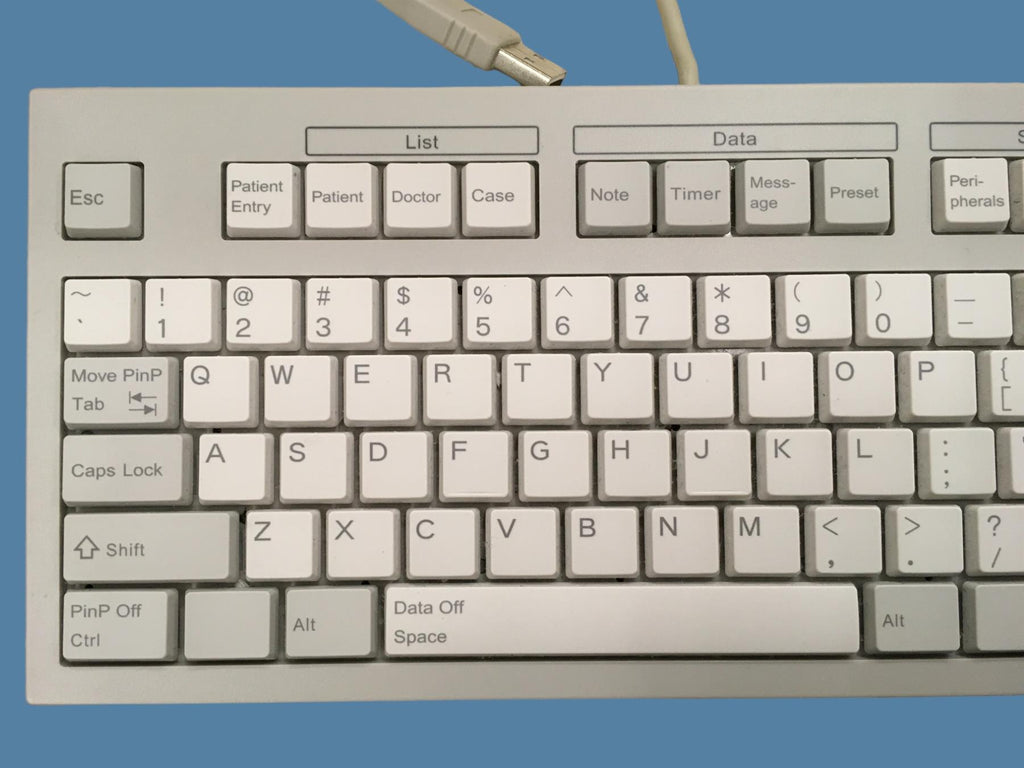 Fujifilm Fujinon SU-1 EUS Keyboard DK-4440E USB - Patient/Data Layout