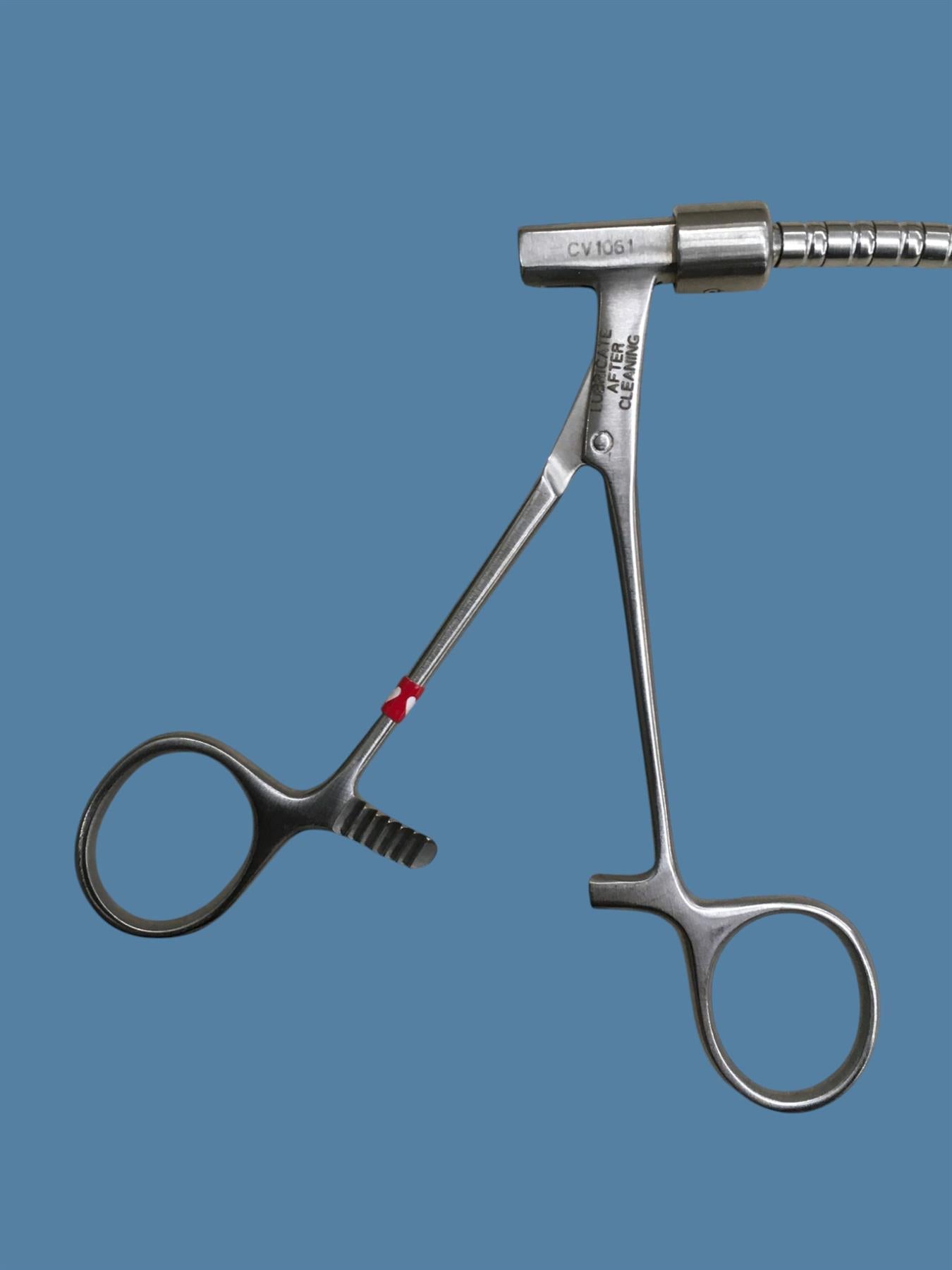 V. Mueller CV 1061 Slim Fit Crosgrove Flex Clamp 61mm Forgarty-Type Jaw