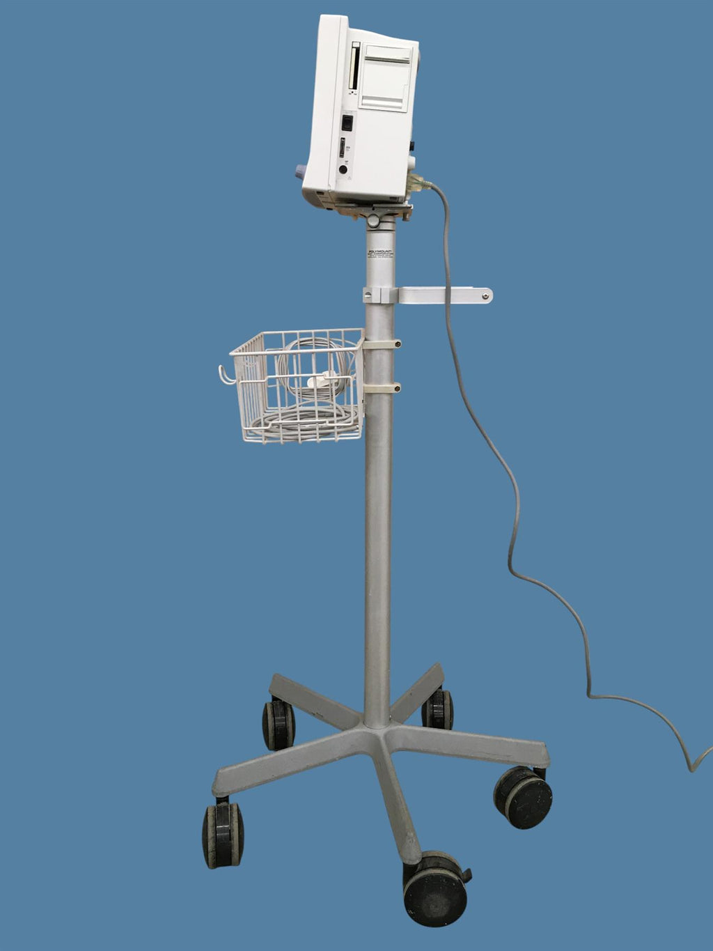 Datascope Passport 2 w/ Rolling Stand, MasimoSET Finger Sensor & NIBP Hose