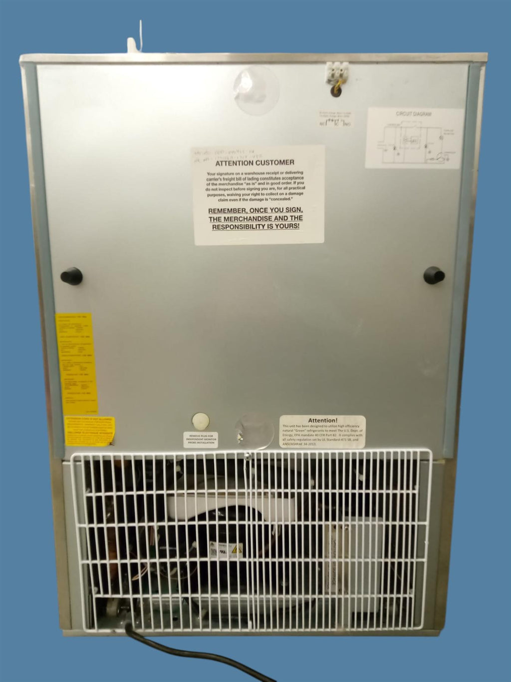 American Biotech Supply ABT-HC-UCBI-0404SS-LH Pharmaceutical Fridge/Freezer