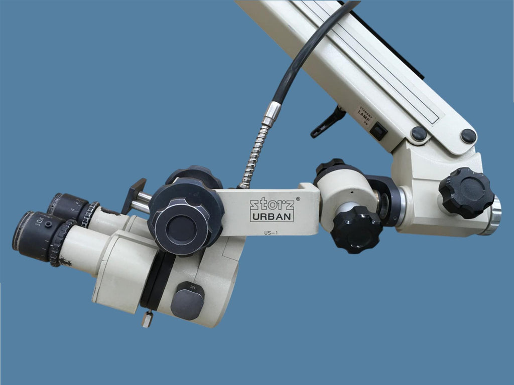 Storz Urban US-1 Surgical Microscope w/ M-703W Power Supply, M1010 Eyepieces