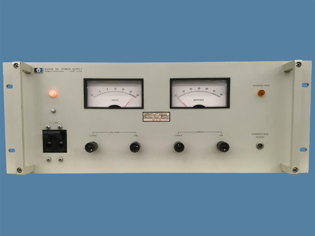 Hewlett-Packard 6261B DC Power Supply, 0-20V, 0-50A