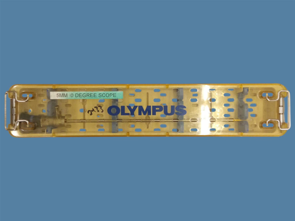 Olympus WA50372B 5mm Zero Degree Autoclavable Laparoscope w/ Sterilization Tray