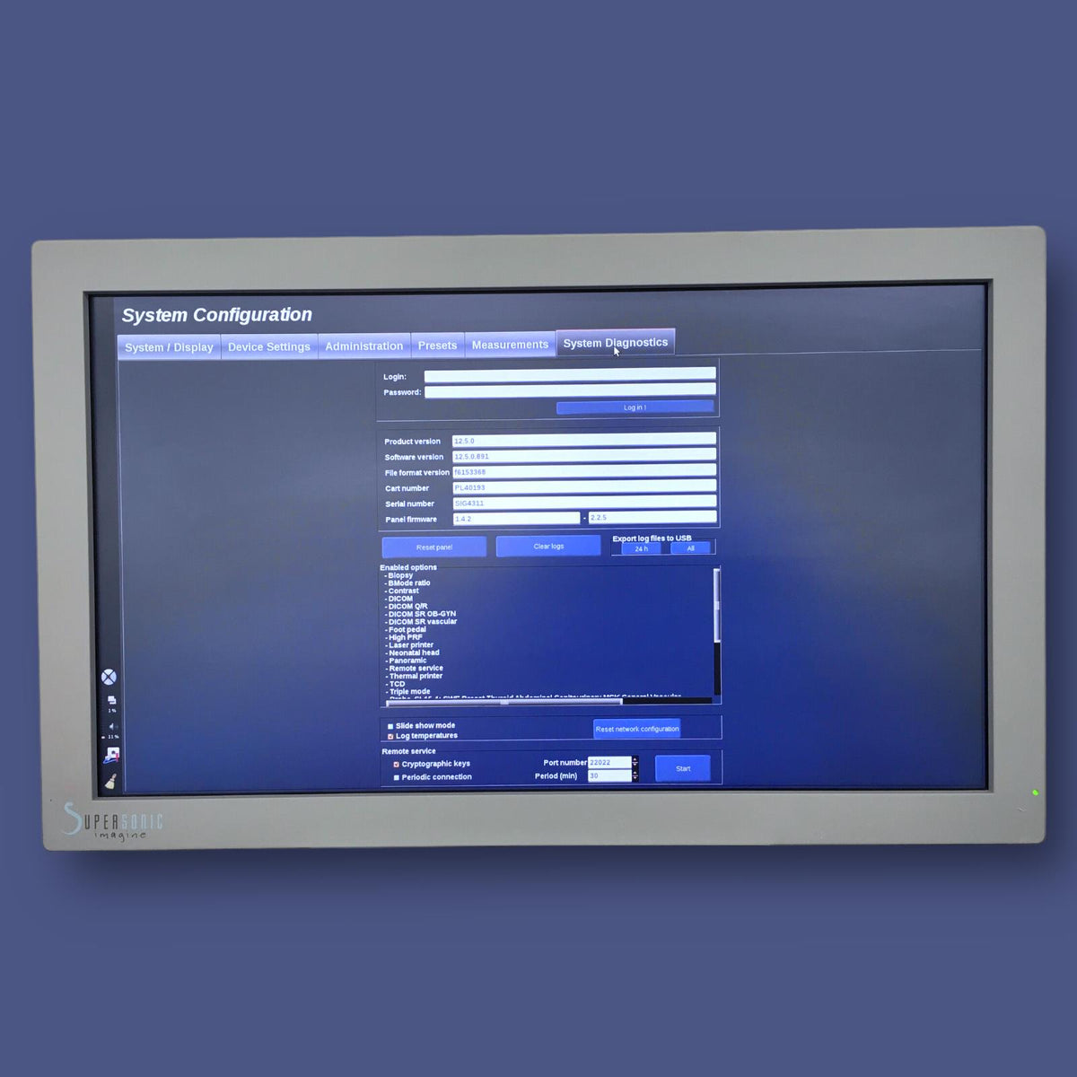2014 AIXPLORER SuperSonic Imagine SSIP92029 Ultrasound Machine