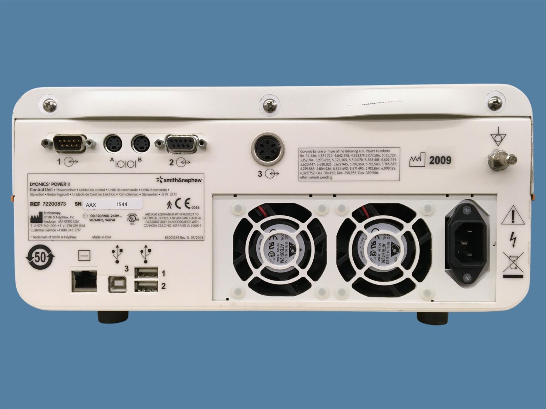 Smith & Nephew DYONICS POWER II Control System [2009] REF 72200873