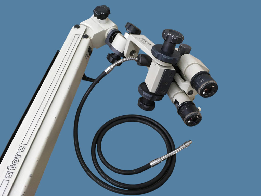 Storz Urban US-1 Surgical Microscope w/ M-703W Power Supply, M1010 Eyepieces