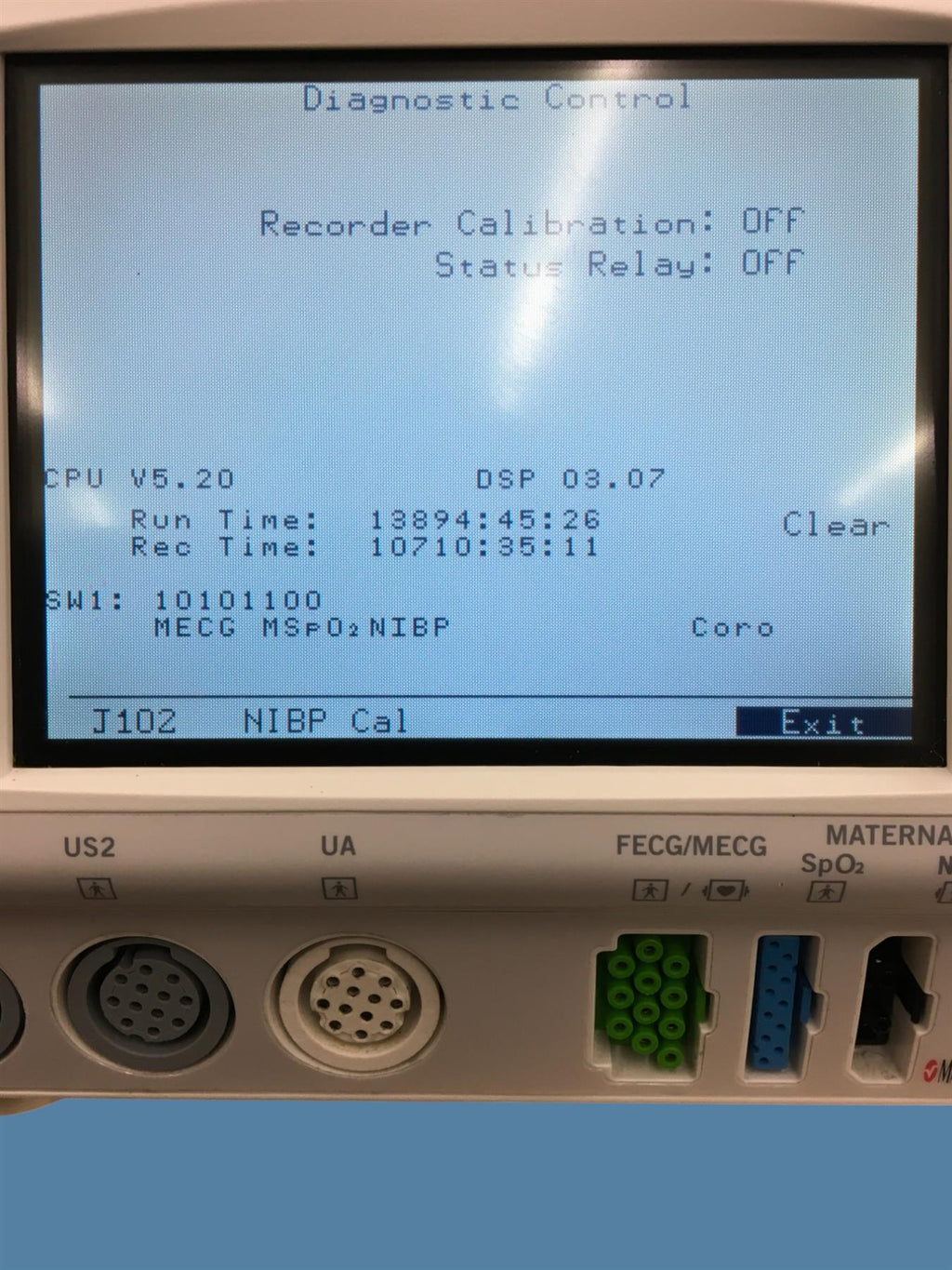 Wipro GE Healthcare 259CX-C Corometrics 250cx Series Fetal Monitor