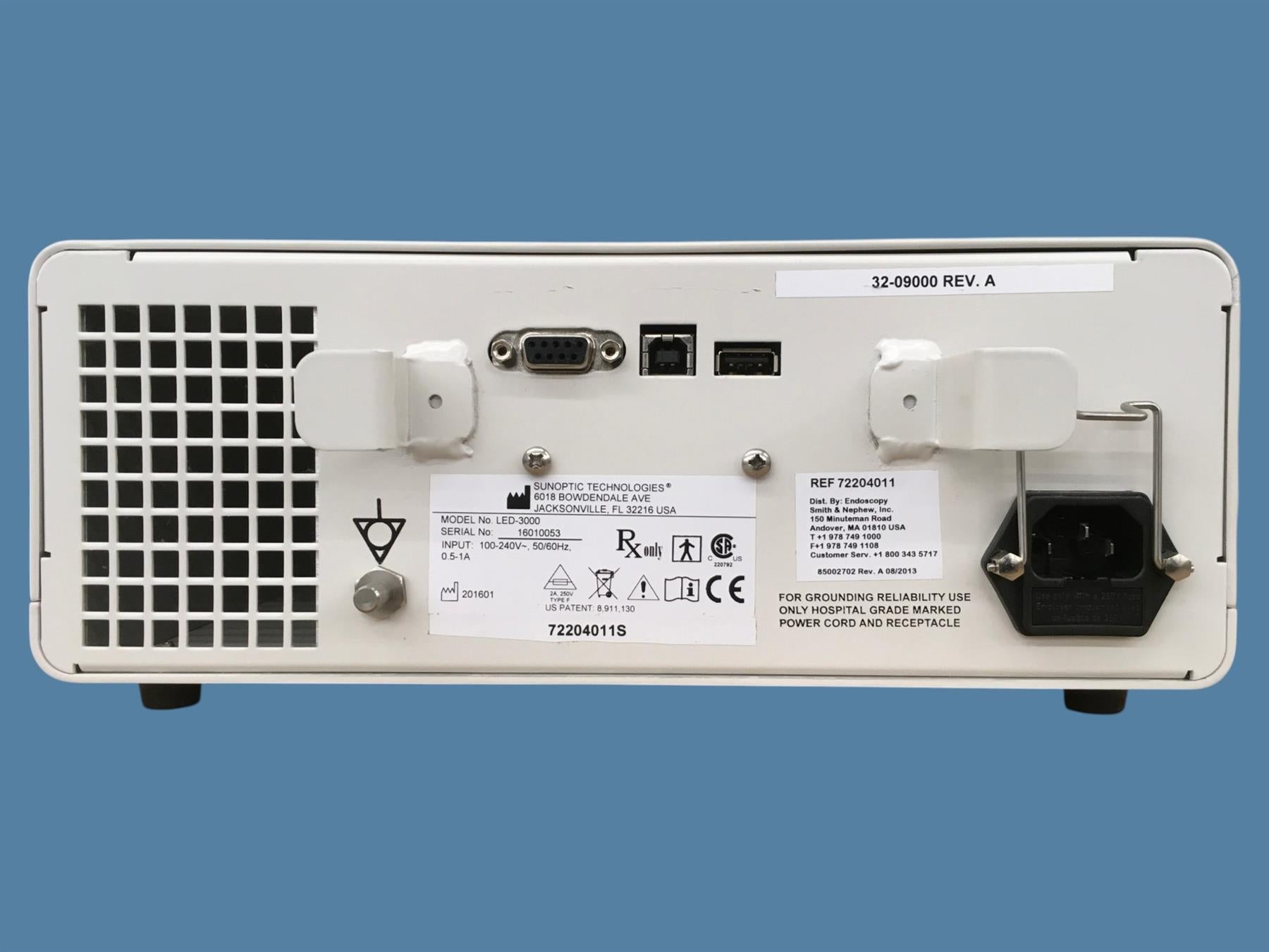 Smith & Nephew SunOptic LED-3000 Surgical Endoscope Light Source | REF 72204011