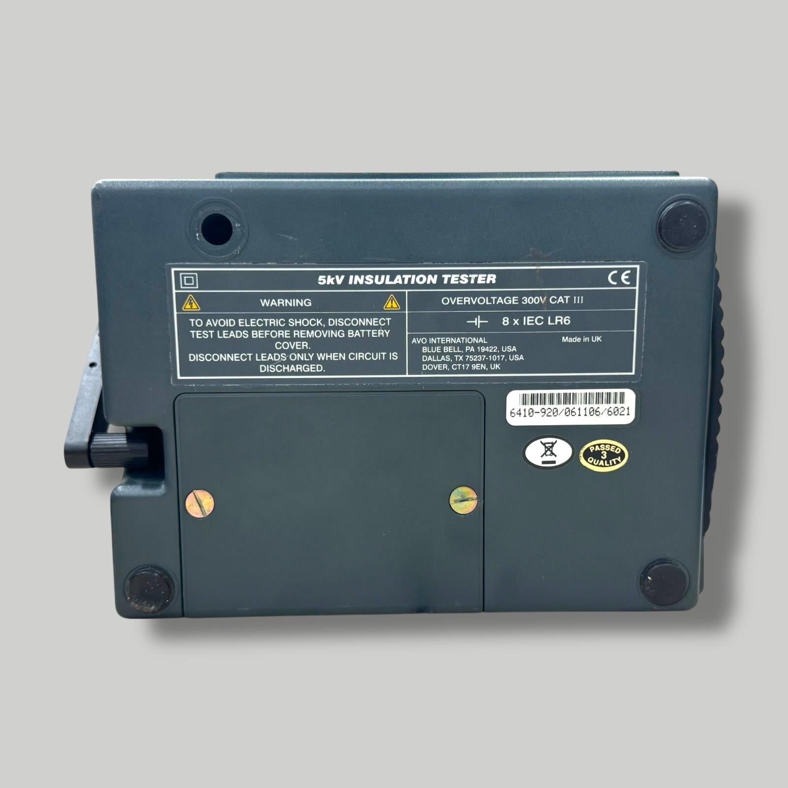 AVO Megger MJ15 Ohmmeter 5kv 5000V