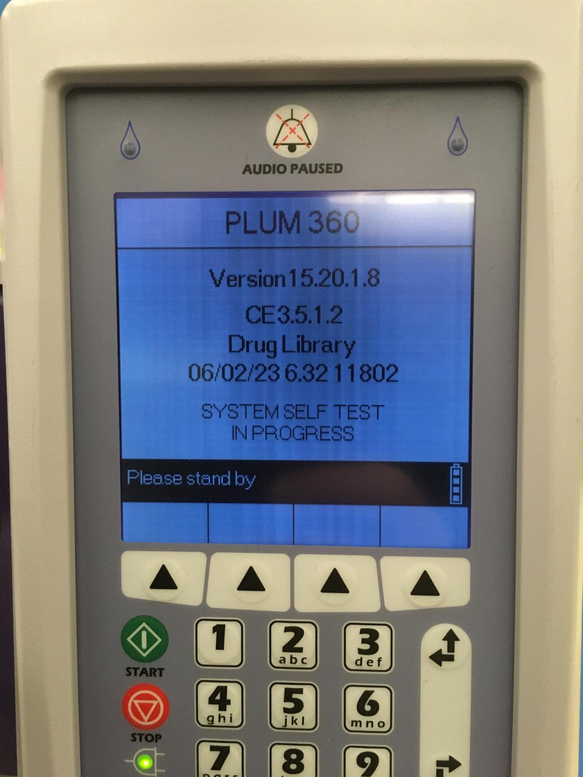 ICU Medical Plum 360 Infuser IV Mini-Pole (2022) w/ Recent Biomed Cert (2024)
