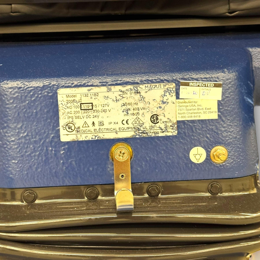 Maquet Alphastar Model 1132.11B2 OR Table