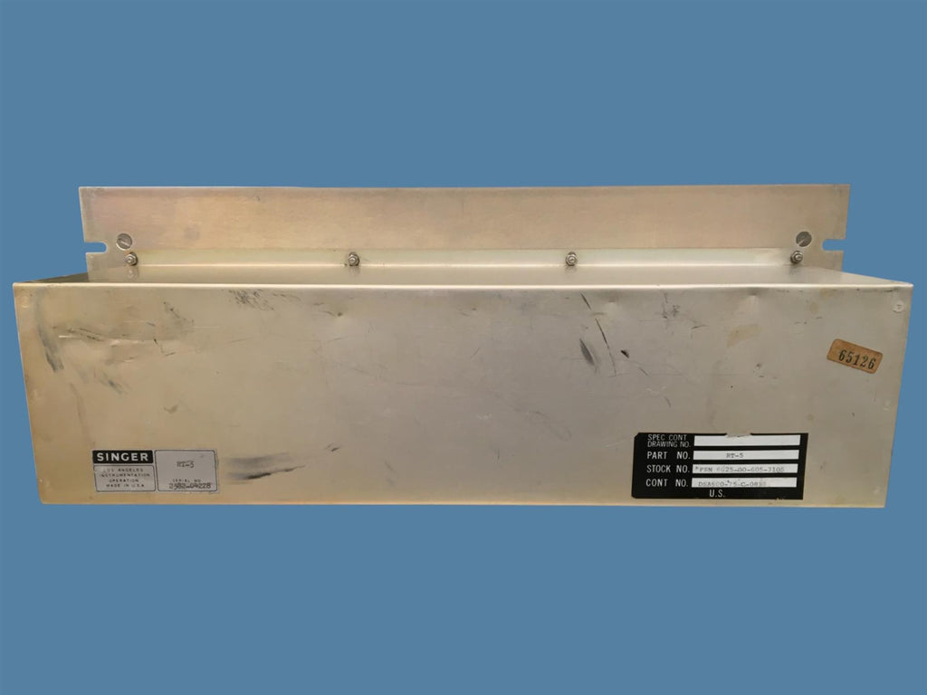 Singer Gertsch RT-5 Ratio Tran/Transformer