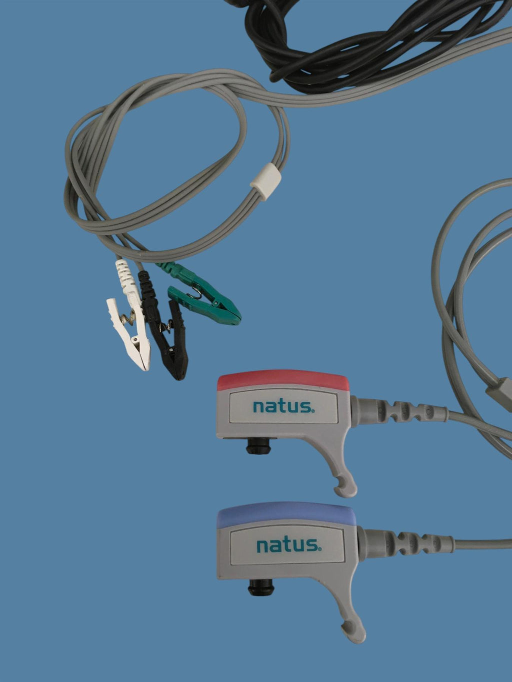 Natus ALGO 5 Hearing Screener 000619 w 000698 Pre-amp, 011120 ATA Cable & Leads