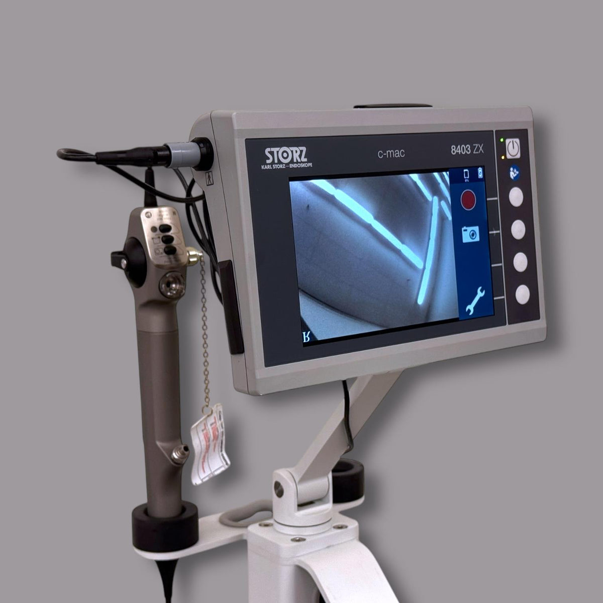 Karl Storz C-MAC 8403 ZX Endoscope Monitor w/ Storz 11303 BNX Videoendoscope