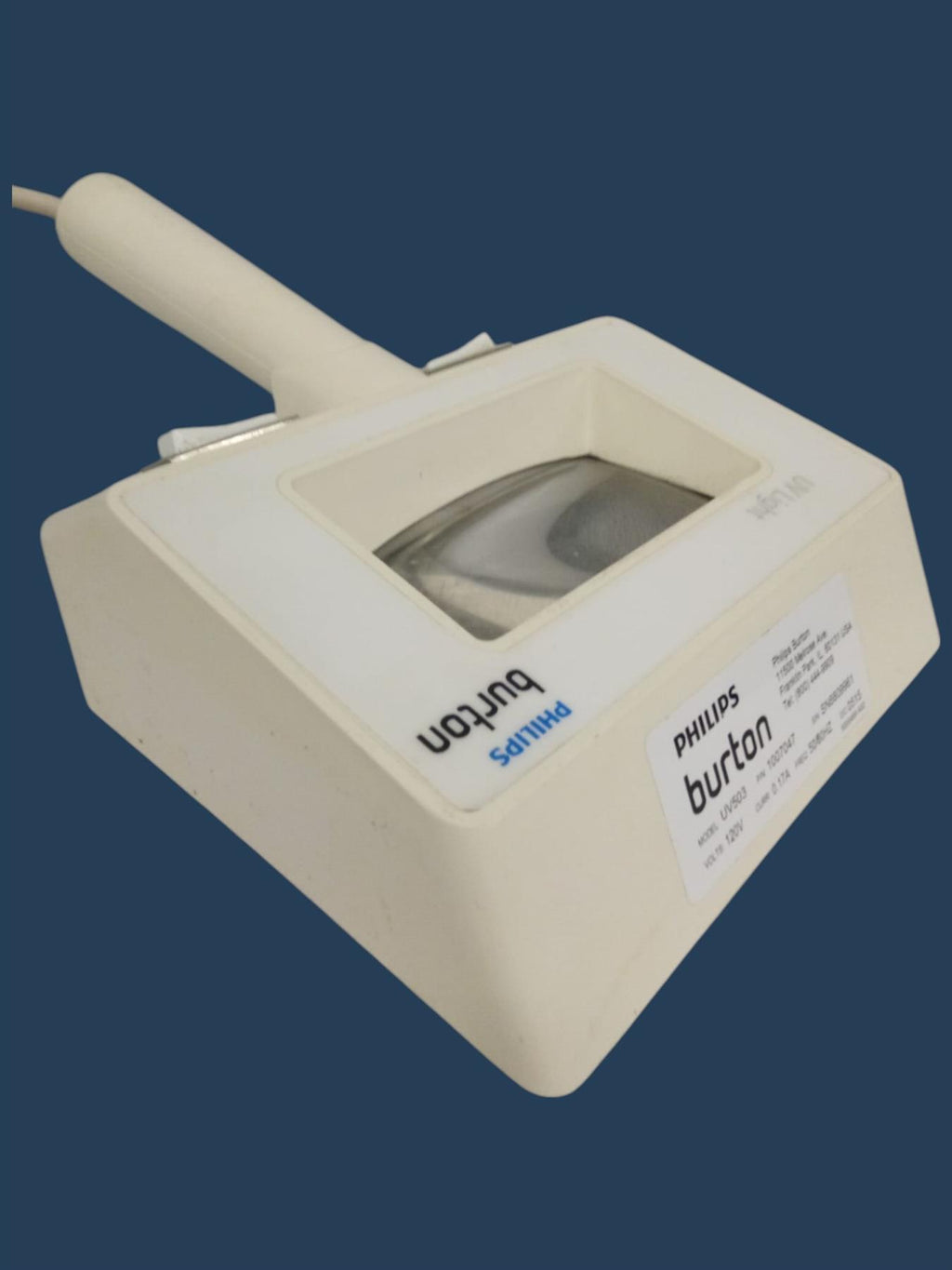 Philips Burton UV503 Ultraviolet Examination Light with Magnifier