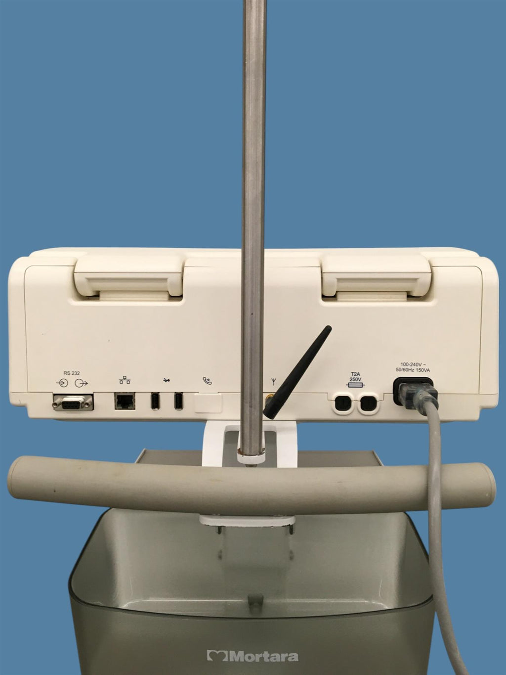 Mortara ELI 350 Electrocardiograph w/ Cart & WAM Module/Leads